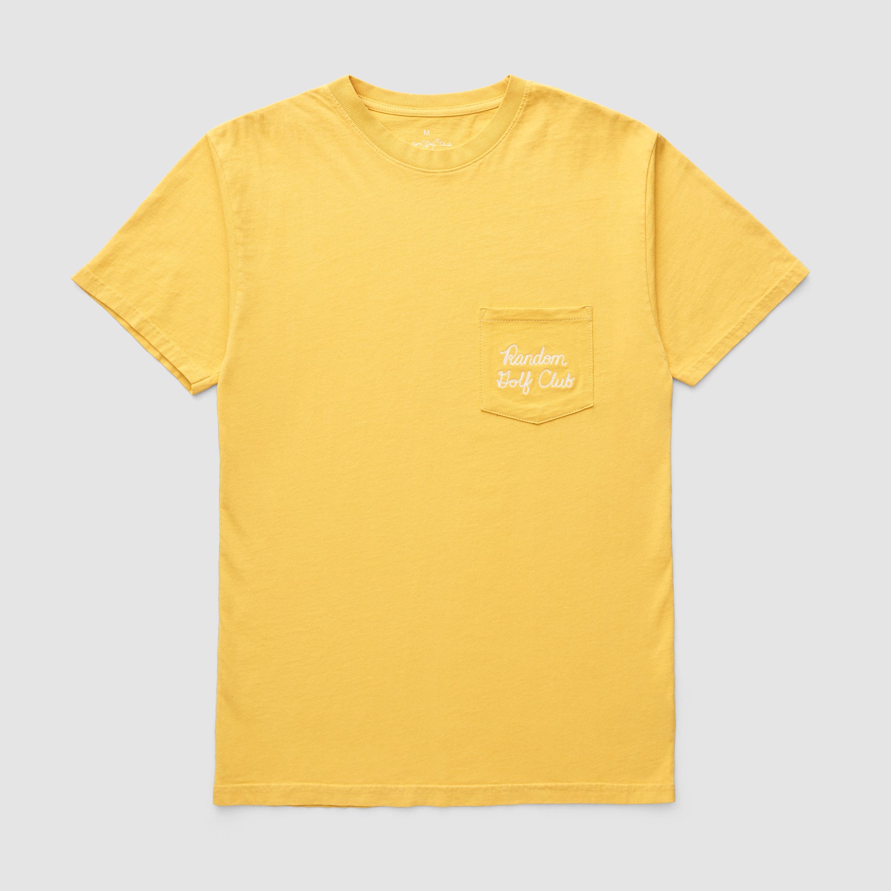 Chainstitch Clubhouse Pocket Tee (Mustard)