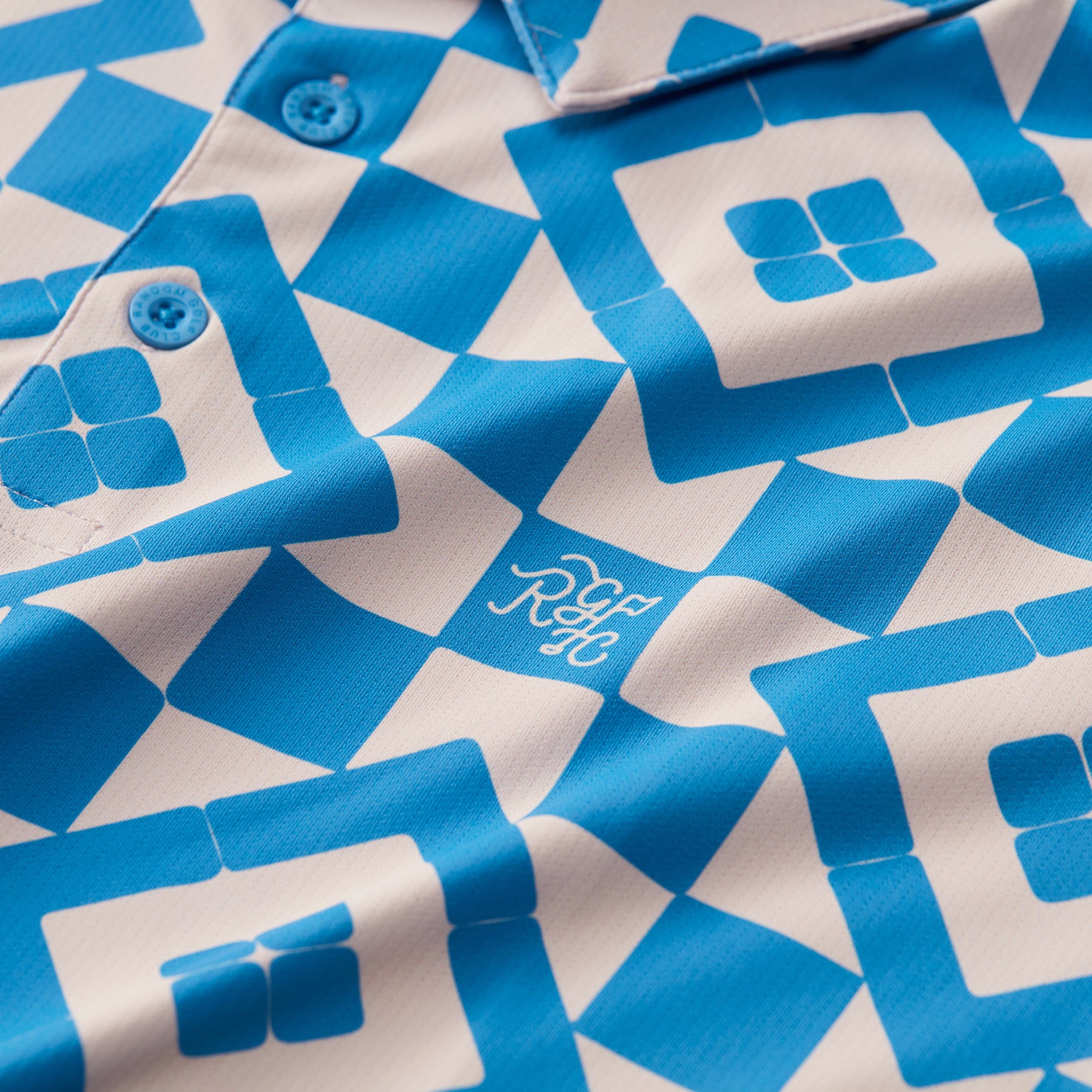 Printed Tech Polo (Cafe)
