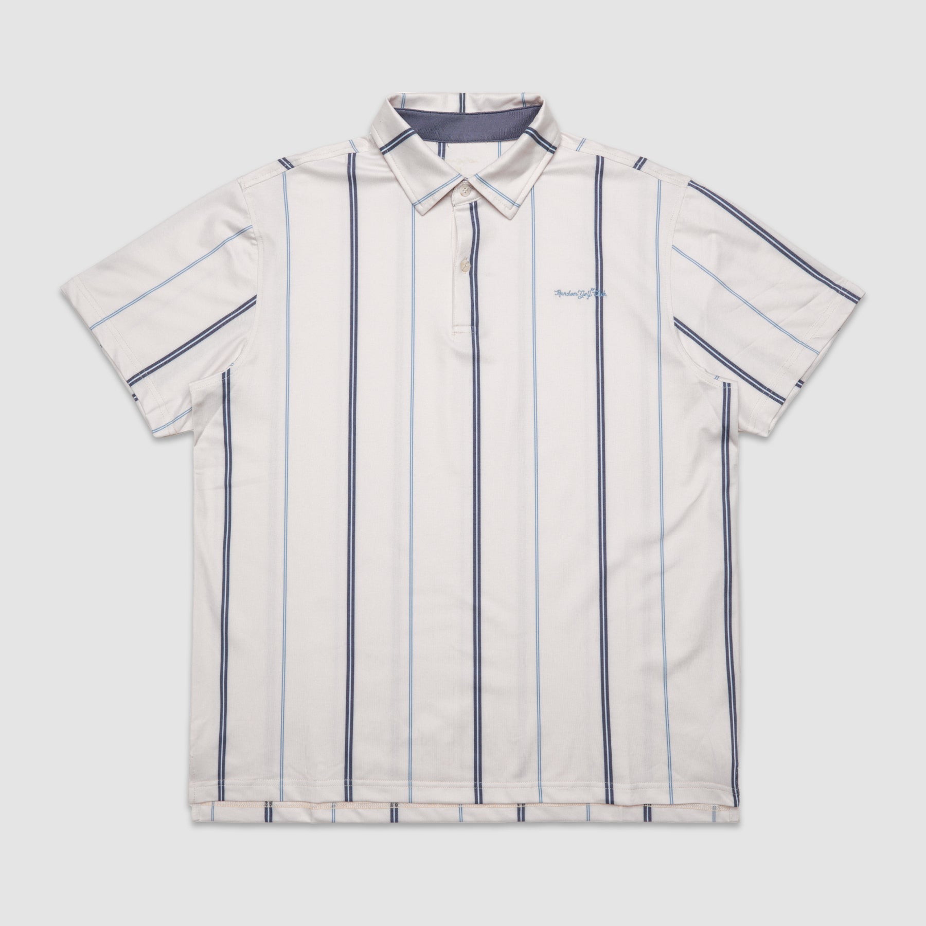 Riviera Striped Polo (Whisper White)