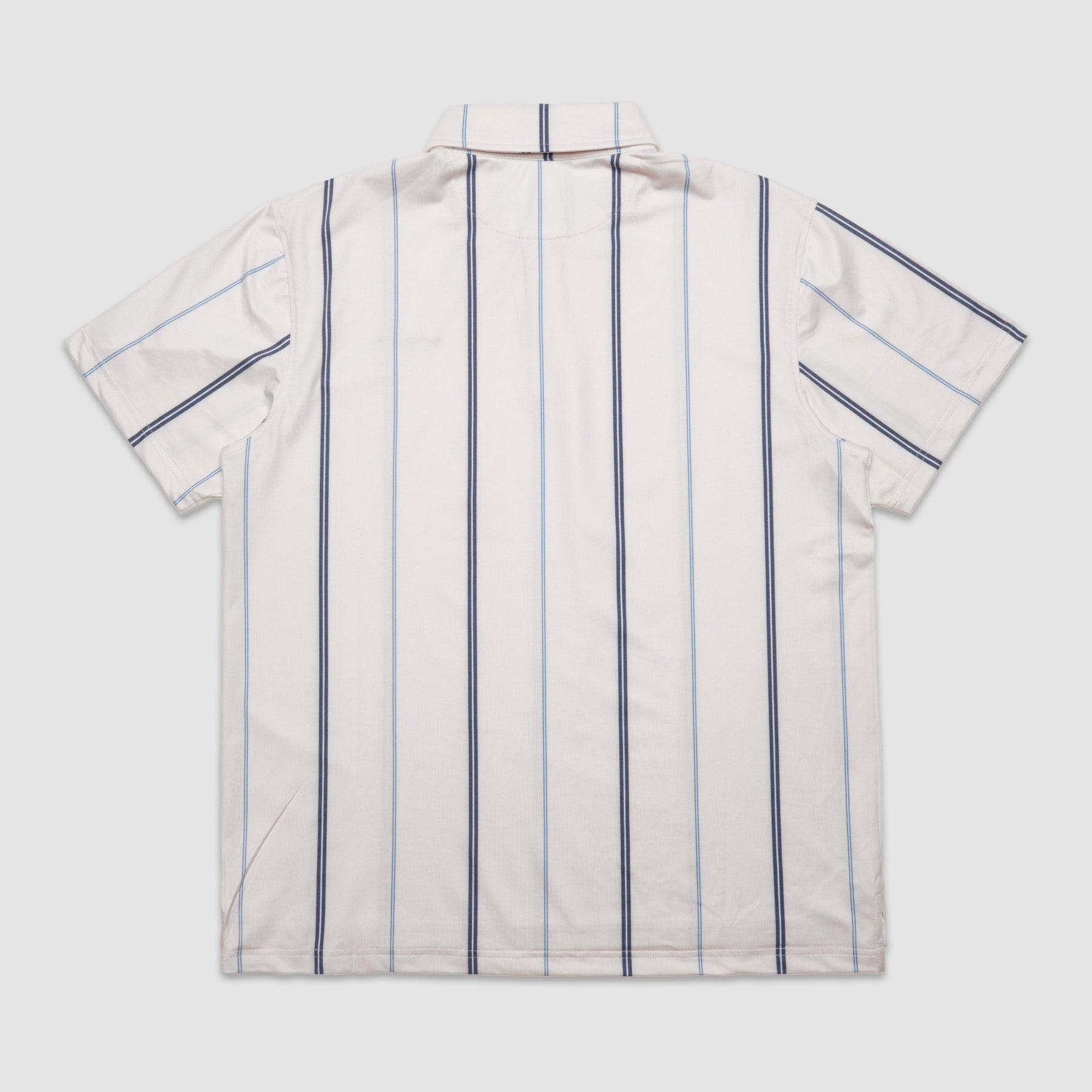 Riviera Striped Polo (Whisper White)