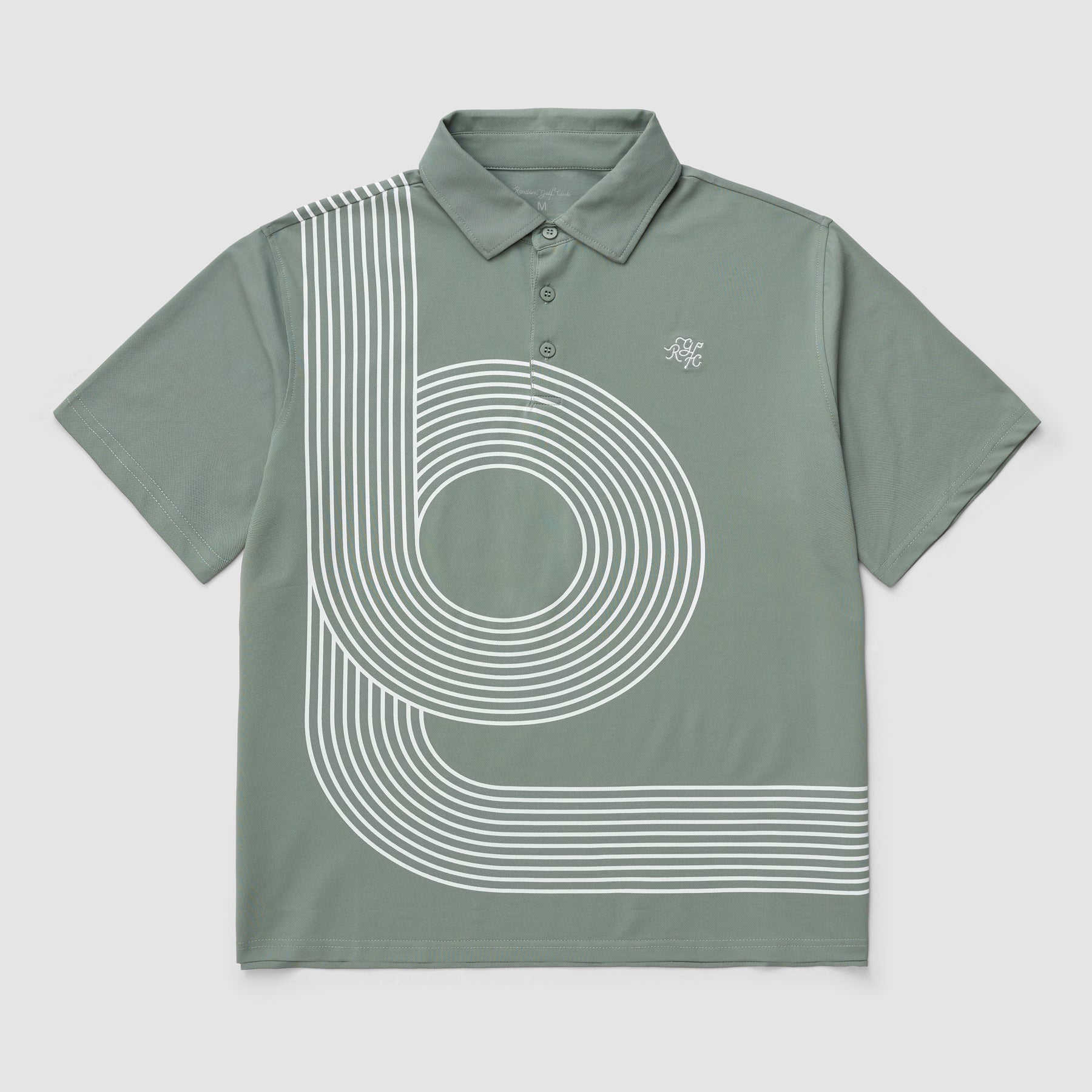 Rake SS Mix Polo (Sage)