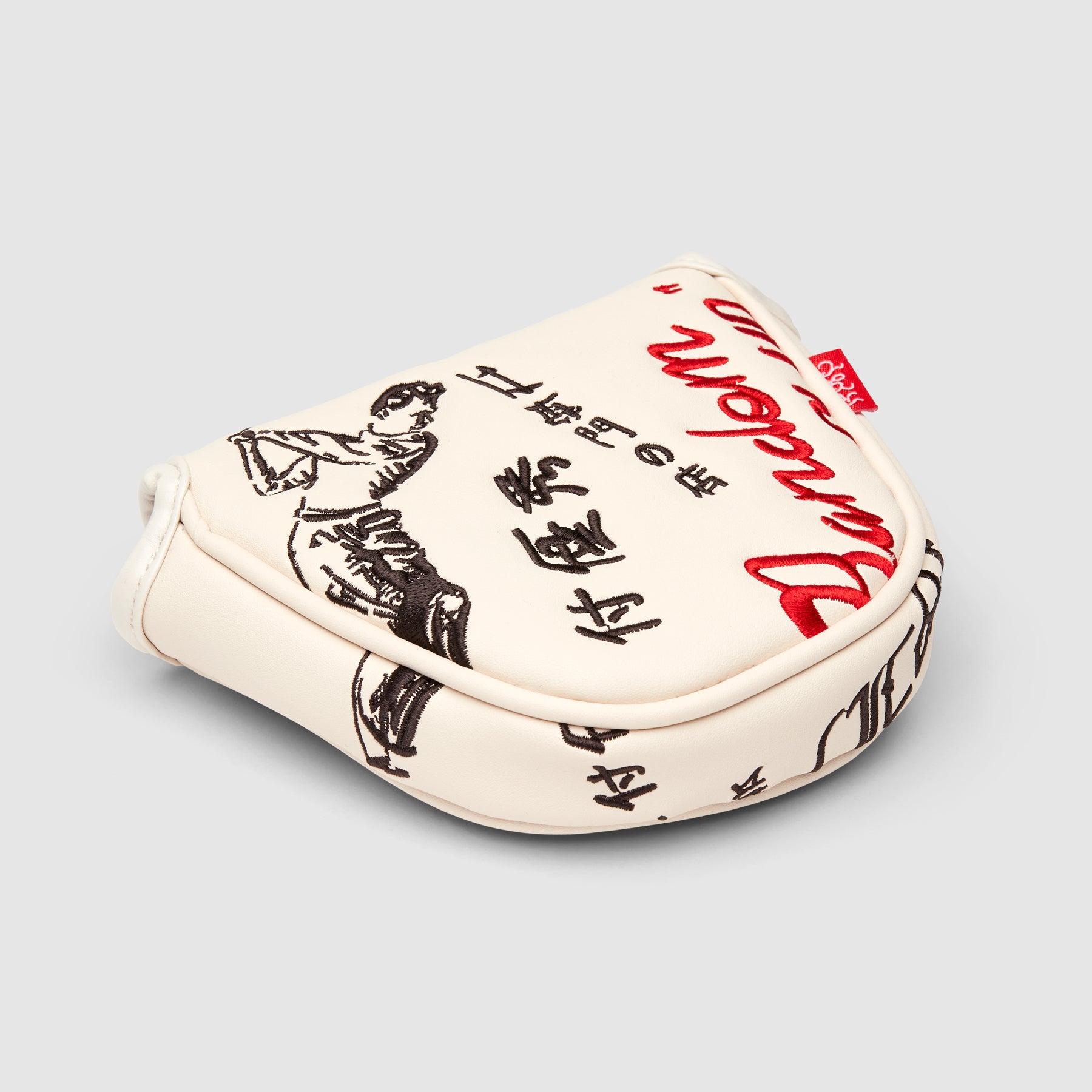 Randamu Mallet Putter Cover (Eggshell)