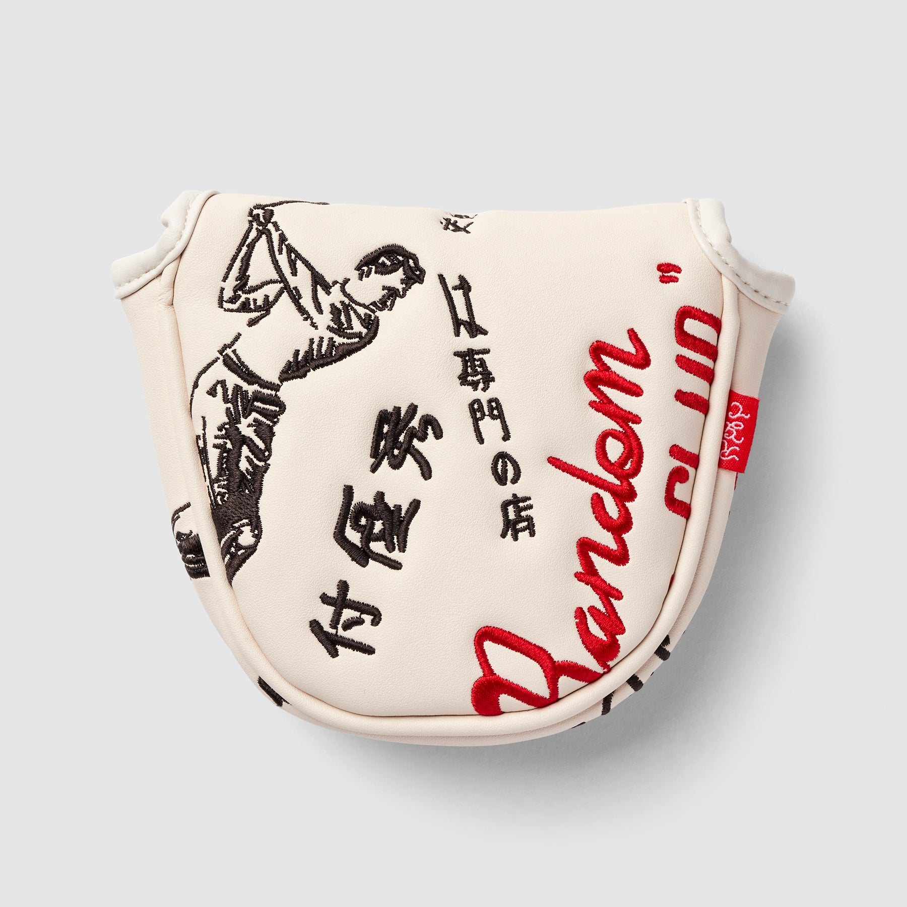 Randamu Mallet Putter Cover (Eggshell)