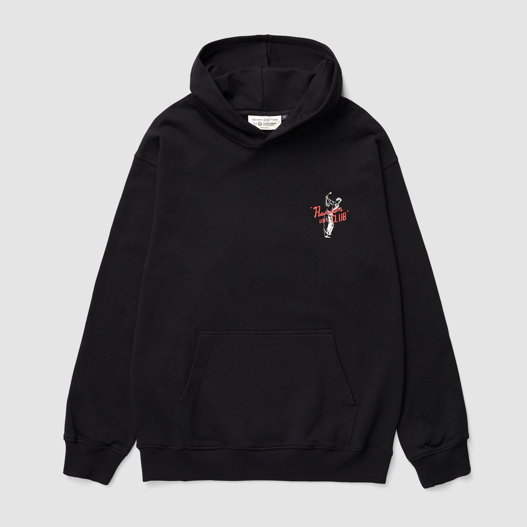 Randamu Hooded Sweatshirt (Black)