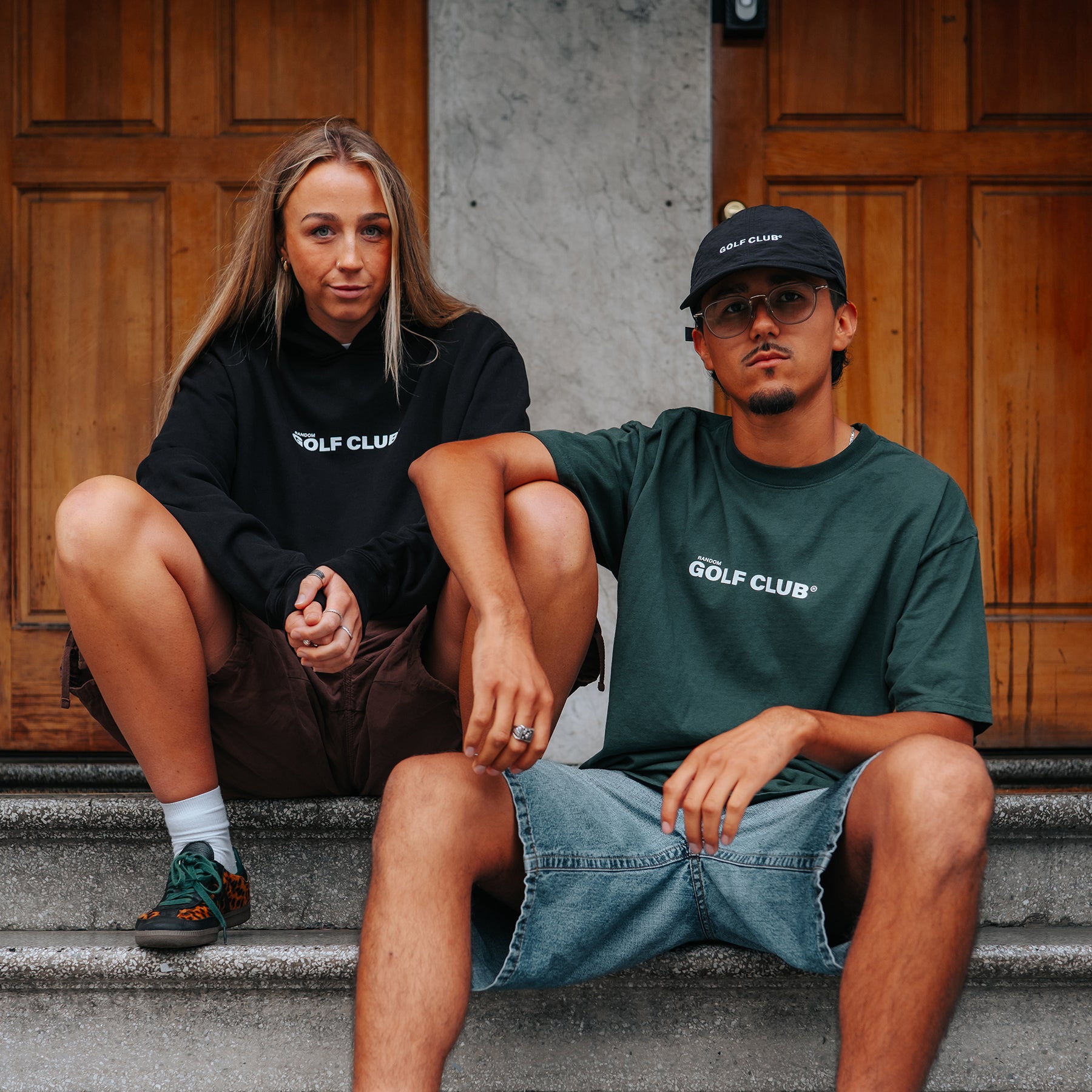 Golf Club Dad Hat (Black)
