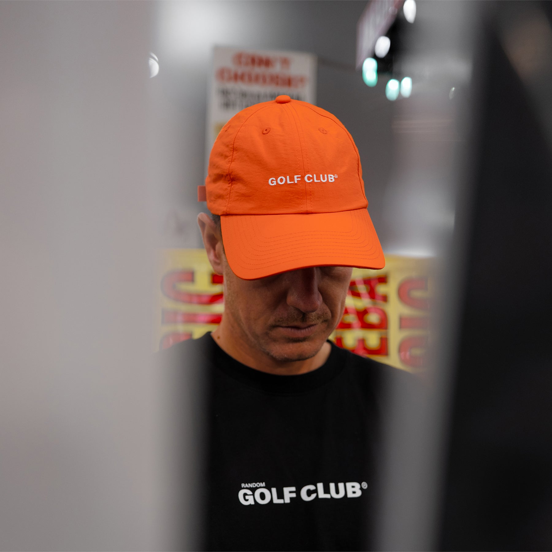 Golf Club Dad Hat (Orange)