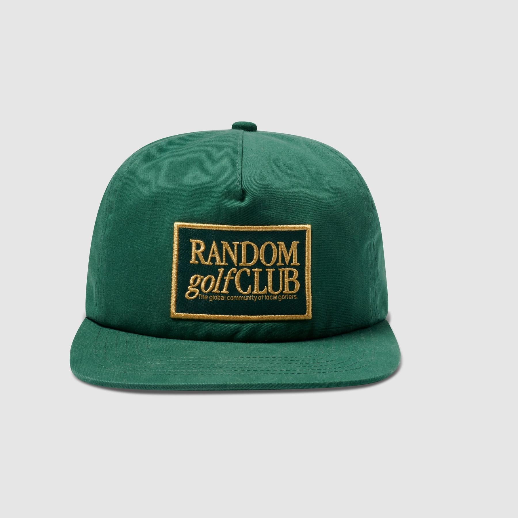 S.F.E. Mid Crown Hat (Hunter Green/Gold)