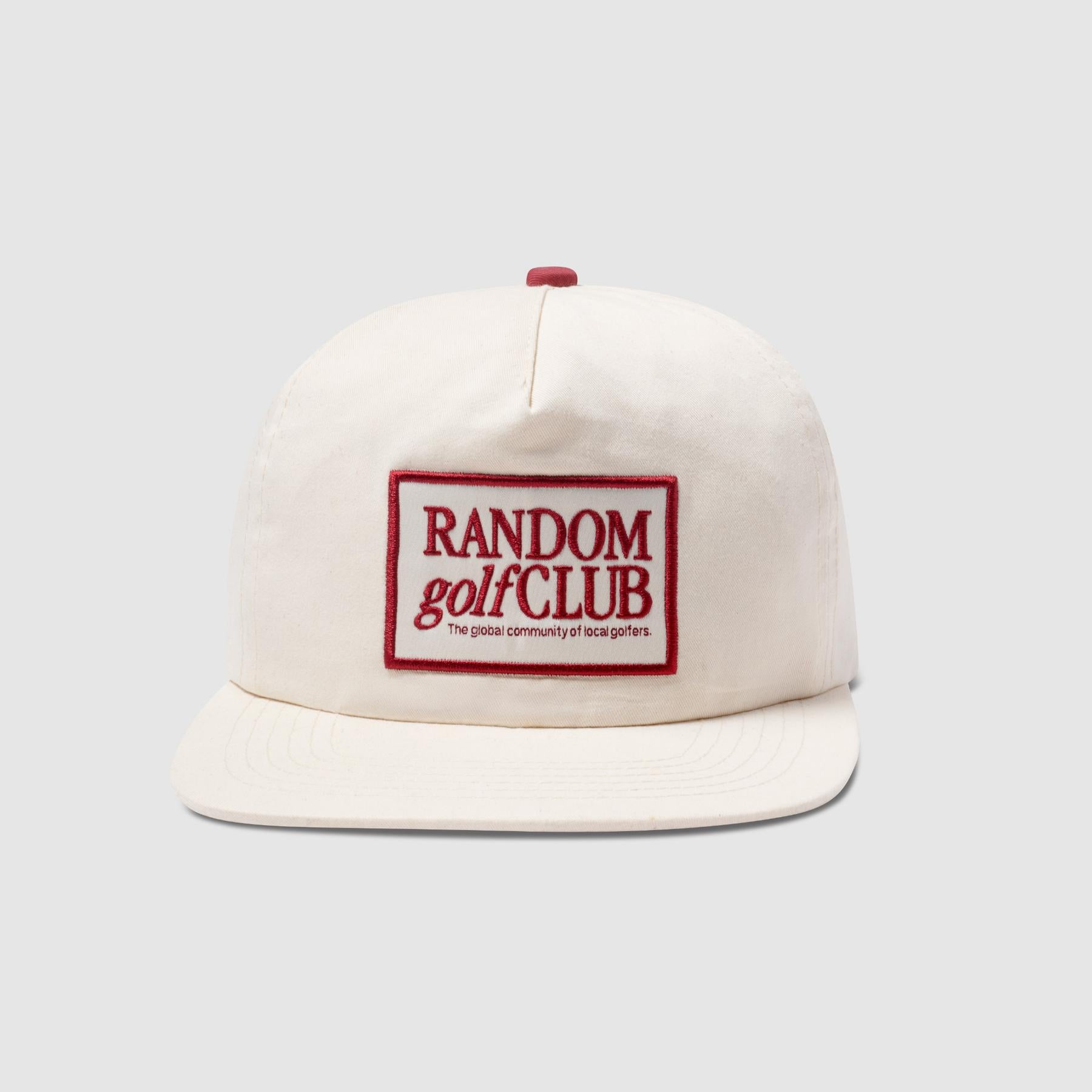 S.F.E. Mid Crown Hat (Natural/Burgundy)