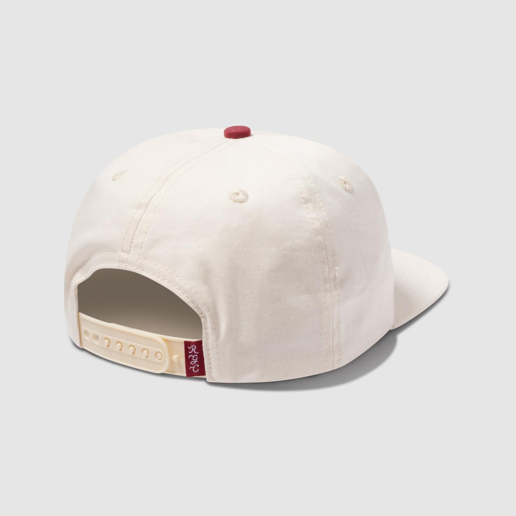 S.F.E. Mid Crown Hat (Natural/Burgundy)
