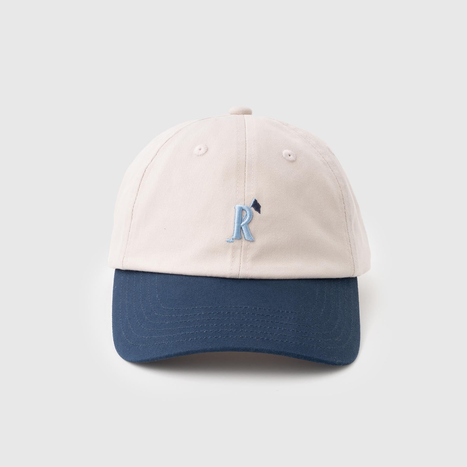 RGC Flagstick Dad Hat (Natural/Navy)