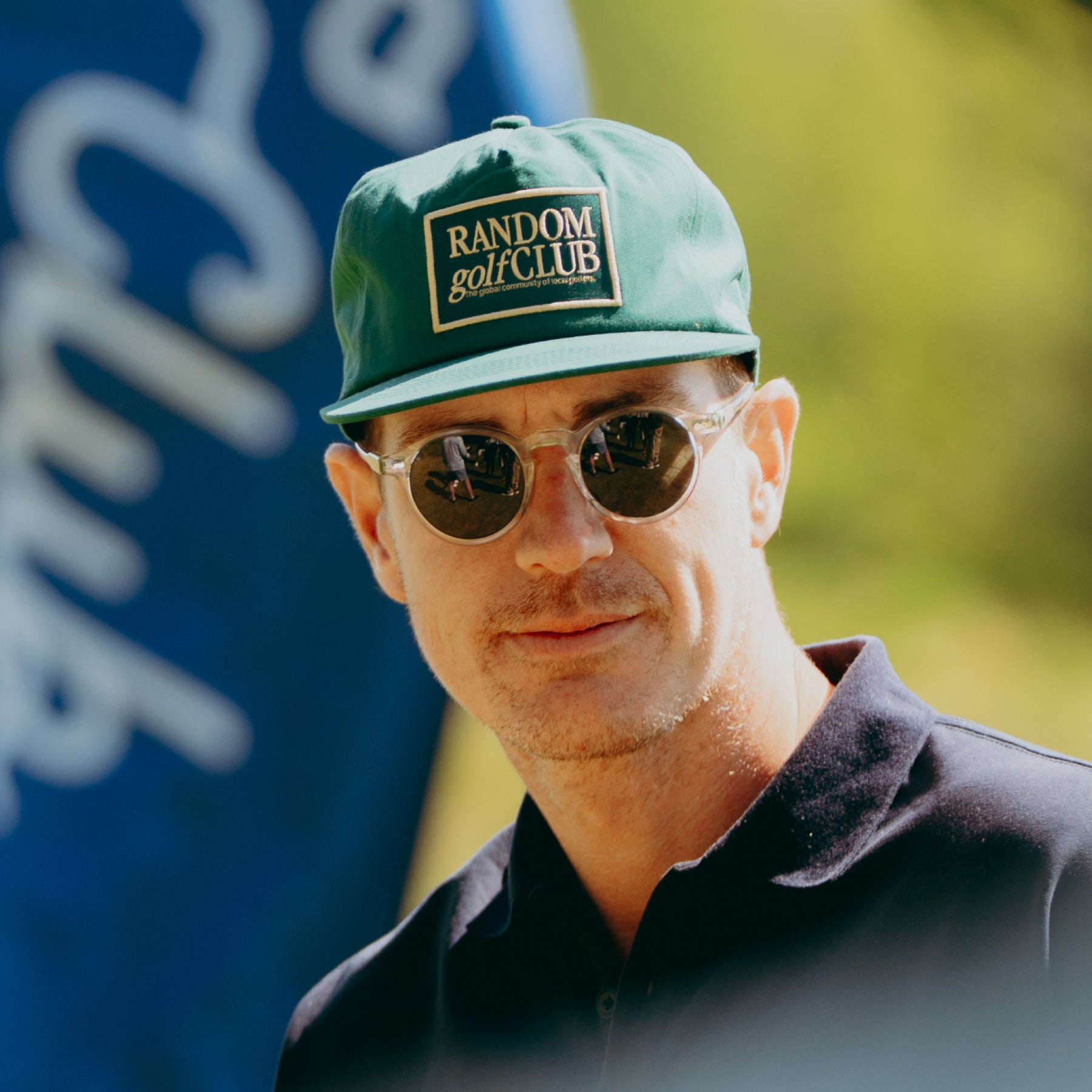 S.F.E. Mid Crown Hat (Hunter Green/Gold)