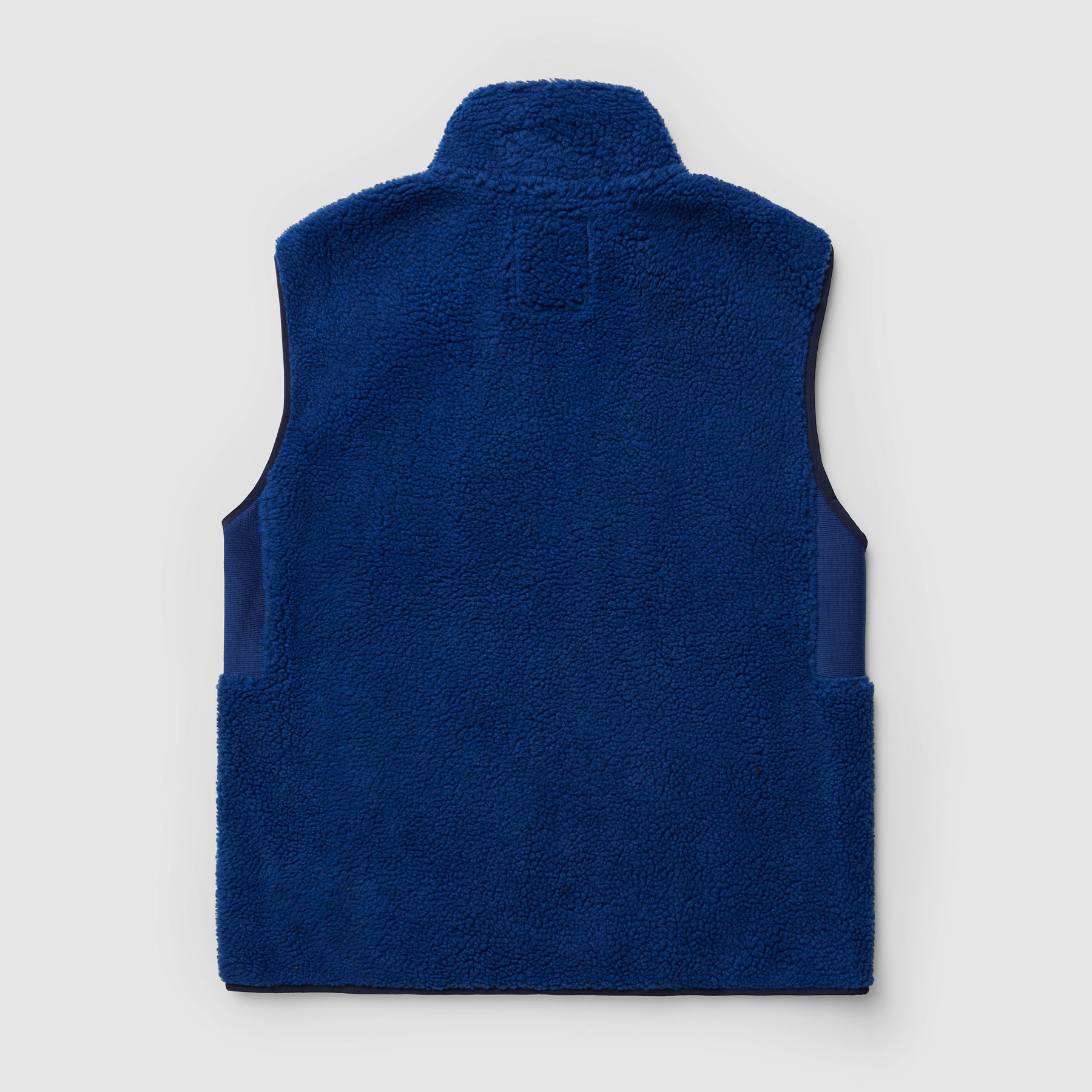 Swing Free Sherpa Vest (Full Zip) - Scenic Blue