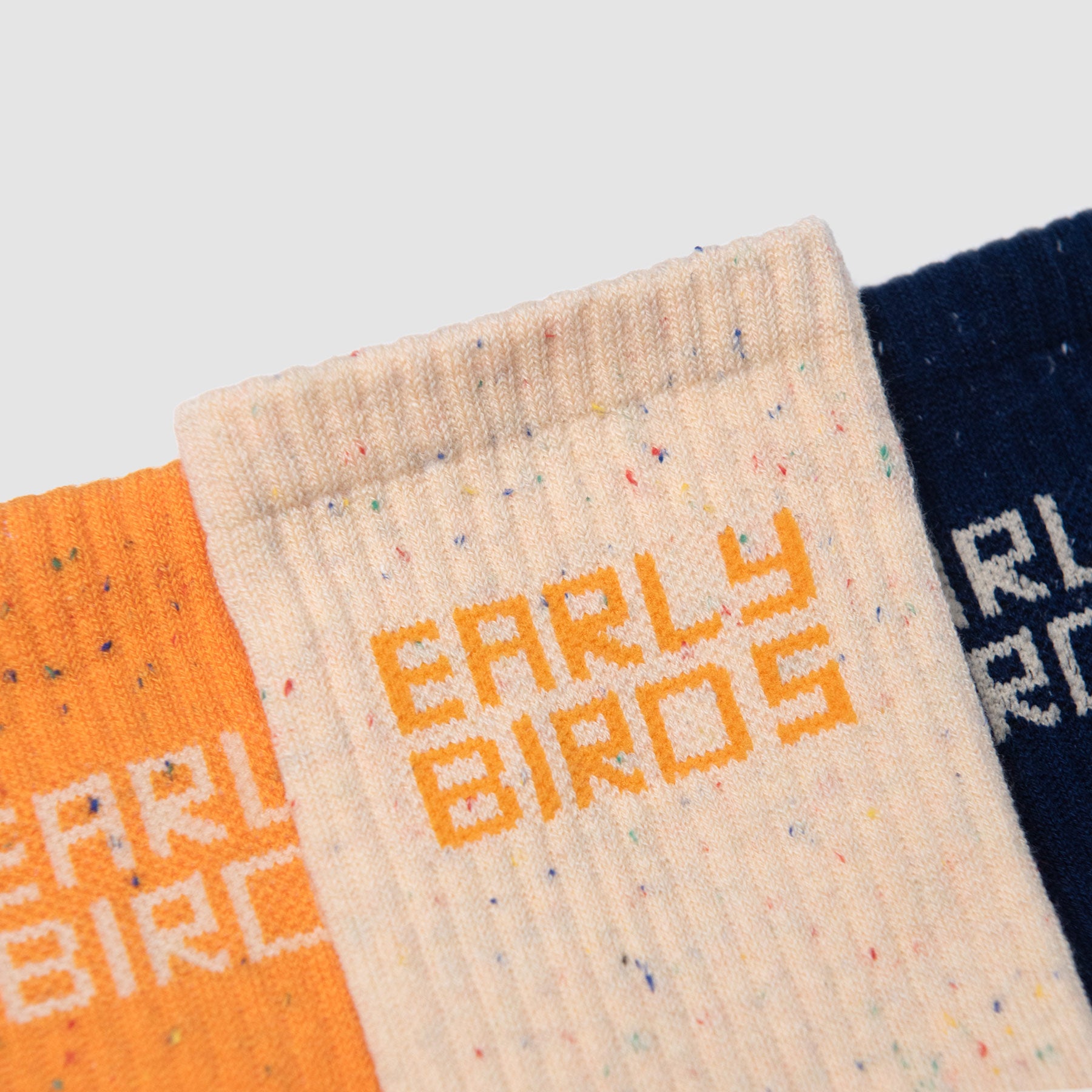 Early Birds Crew Socks (3-Pack)